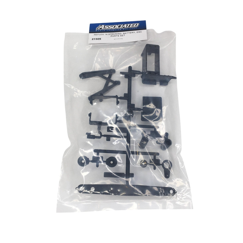 Pièces pour direction, batterie et ESC - Reflex 14 - TEAM ASSOCIATED 21505