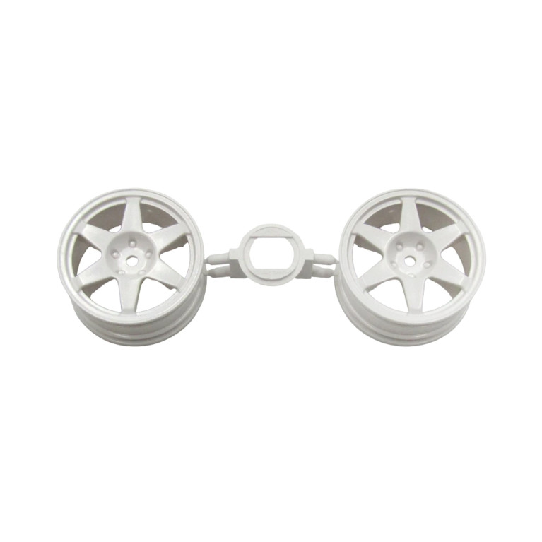 2 Jantes 26mm 1/10 - Blanche - TAMIYA 0445658