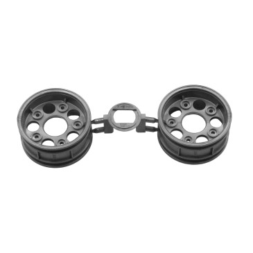 2 Jantes 26mm 1/10 - Gris - TAMIYA 0445925