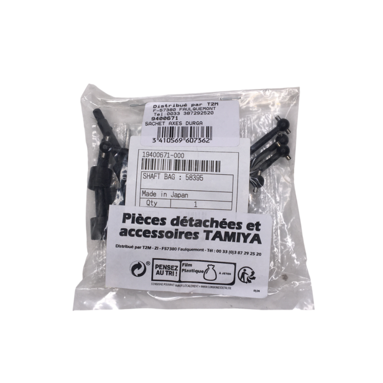 Sachet d'axes - DB-01 SR - TAMIYA 9400671