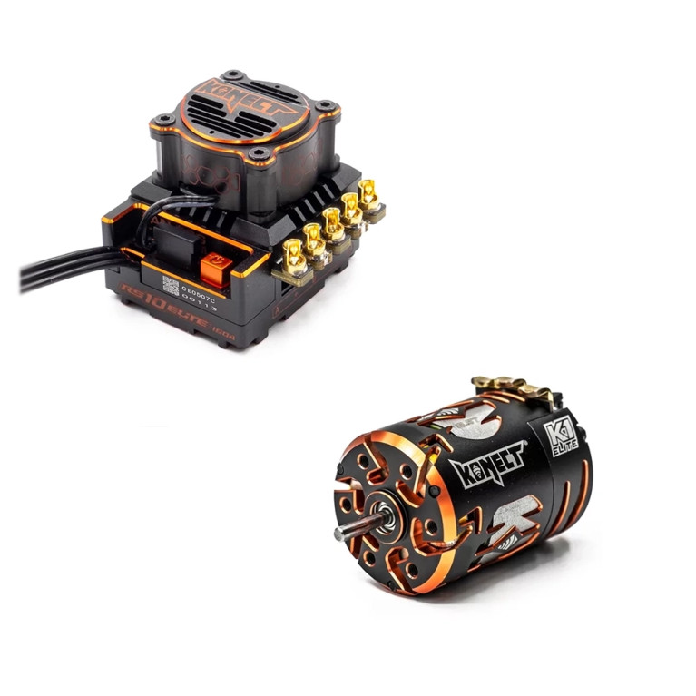 Combo Brushless RS10 Elite 160A + Moteur K1 - KONECT KN-COMBO-RS10