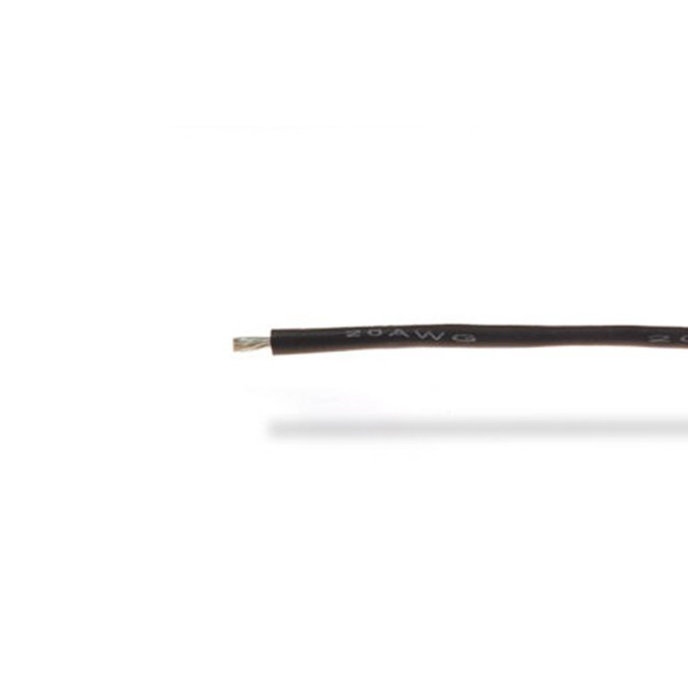 Fil silicone noir 20AWG (0,50 mm²) - 1 m - BEEZ2B BEEC3020K