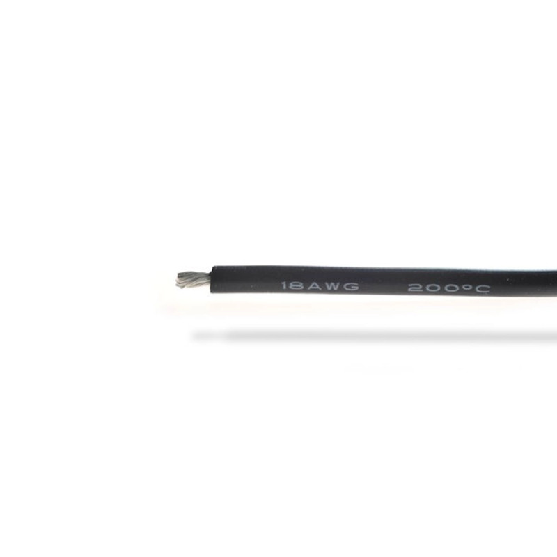 Fil silicone noir 18AWG (0,81 mm²) - 1 m - BEEZ2B BEEC3018K