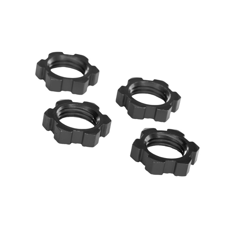 Écrous de Roues en aluminium 17 mm - Noir - TRAXXAS 7758A