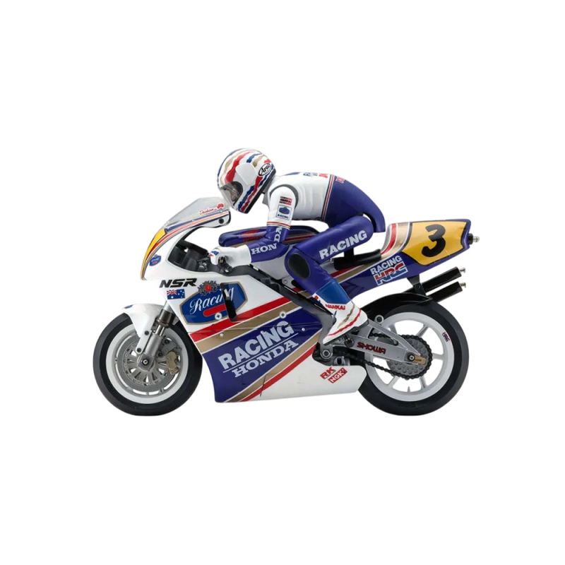 Pack Moto Honda NSR500 1991 + Hanging On Racer Moto - KYOSHO