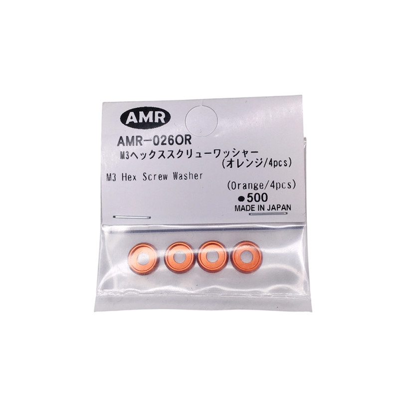 Rondelle cuvette M3 - Orange - AMR AMR-026OR