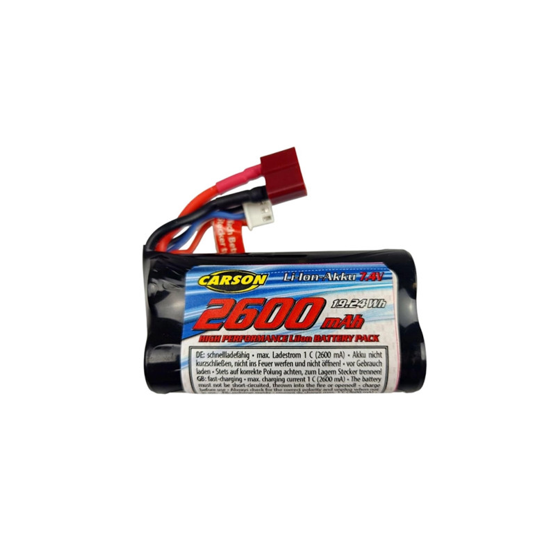 Accu Li-Ion 7.4V 2600mAh - CARSON 500608308