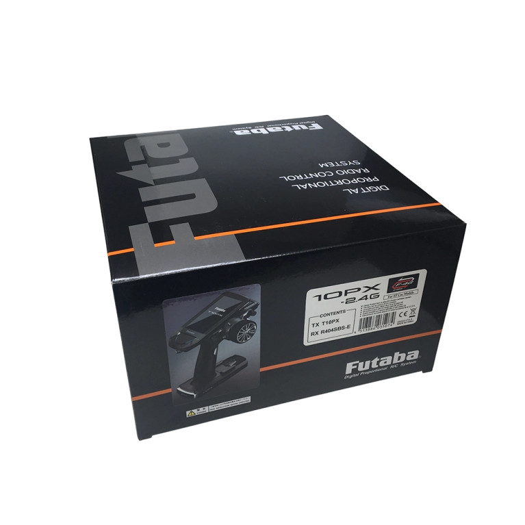Radio 10PX + récepteur R404SBS-E - FUTABA 01000048