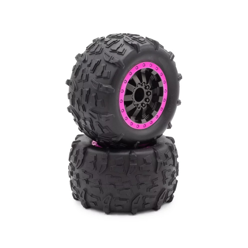 2 Roues complètes STX G2 - Rose - FUNTEK FTK-21087