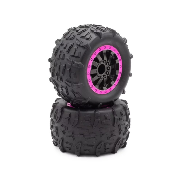 2 Roues complètes STX G2 - Rose - FUNTEK FTK-21087