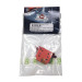 Cale avant en aluminium rouge - X-MID - HOBBYTECH MID-OP13-FR