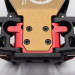 Cale avant en aluminium rouge - X-MID - HOBBYTECH MID-OP13-FR