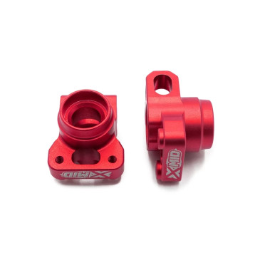 Étrier arrière en aluminium rouge - X-MID - HOBBYTECH MID-OP14-FR