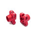 Étrier arrière en aluminium rouge - X-MID - HOBBYTECH MID-OP14-FR