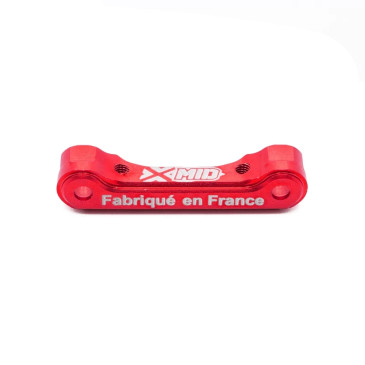 Cale anti-cabrage + boules en aluminium rouge - X-MID - HOBBYTECH MID-OP15-FR