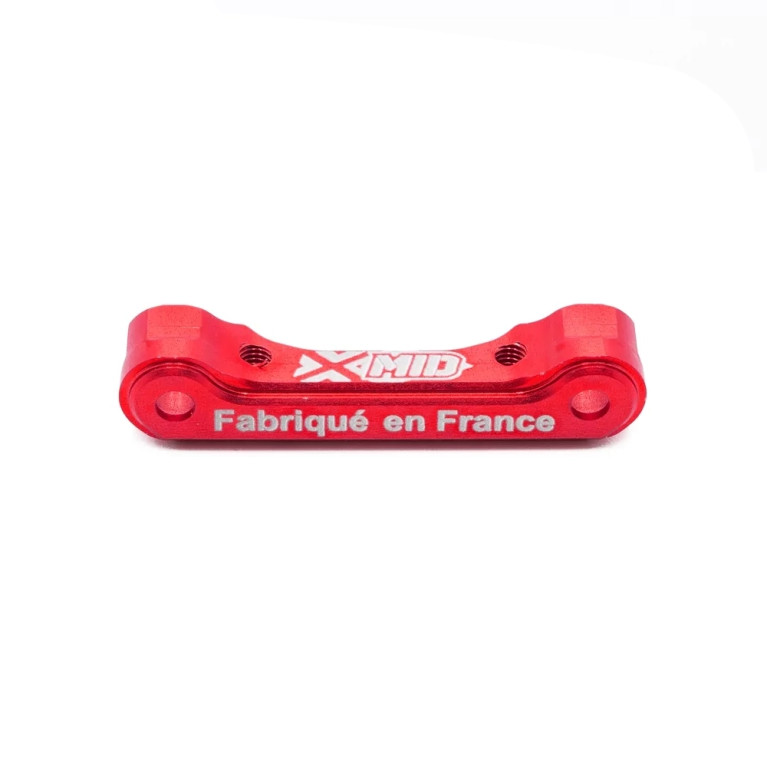 Cale anti-cabrage + boules en aluminium rouge - X-MID - HOBBYTECH MID-OP15-FR