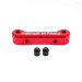 Cale anti-cabrage + boules en aluminium rouge - X-MID - HOBBYTECH MID-OP15-FR