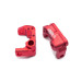 Étrier avant en aluminium rouge - X-MID - HOBBYTECH MID-OP16-FR