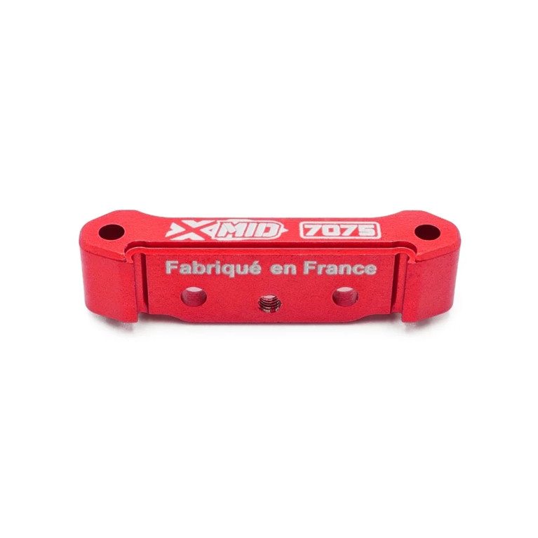 Cale de pincement 4.5° en aluminium rouge - X-MID - HOBBYTECH MID-OP17-FR