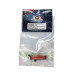 Cale de pincement 4.5° en aluminium rouge - X-MID - HOBBYTECH MID-OP17-FR