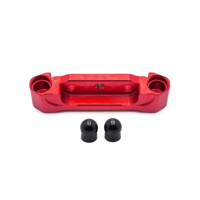 Cale de pincement 4.5° en aluminium rouge - X-MID - HOBBYTECH MID-OP17-FR