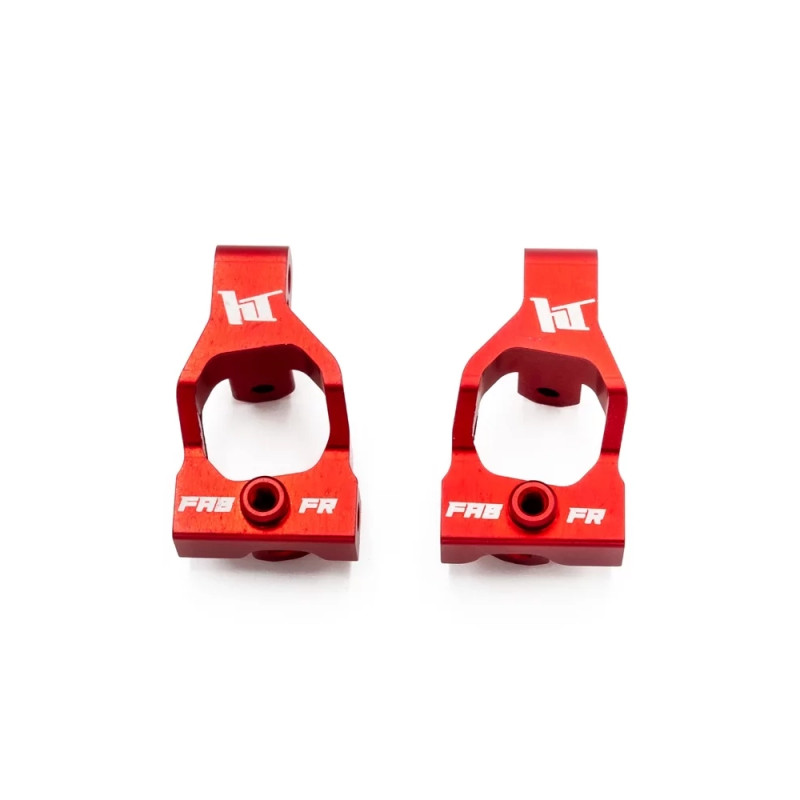 Étrier avant en aluminium rouge - BXR.S2 - HOBBYTECH REV-OP05-FR