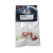Étrier avant en aluminium rouge - BXR.S2 - HOBBYTECH REV-OP05-FR