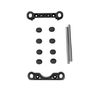 Kit complet cales avants renforcées en alu - HOBBYTECH STRS-132-FR