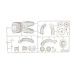 Grappe A Pilote - Sand Rover / Street Rover - TAMIYA 0005141