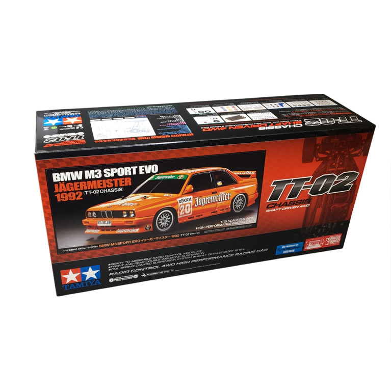 BMW M3 Sport Evo Jägermeister 1992 - TT-02 - TAMIYA 58760
