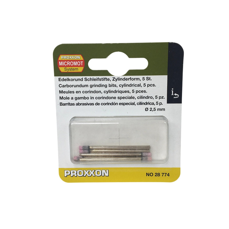 Meule, corindon rose Ø2.5mm (x5) - PROXXON 28774