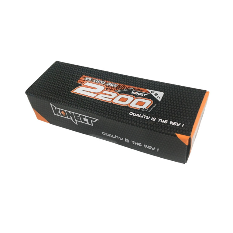 Accu LiPo 2200mAh 11.1V 35C - KONECT KN-LP3S2200