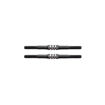 Biellettes pas inversé en titane - M3x45 mm - HOBBYTECH HTR-1950345