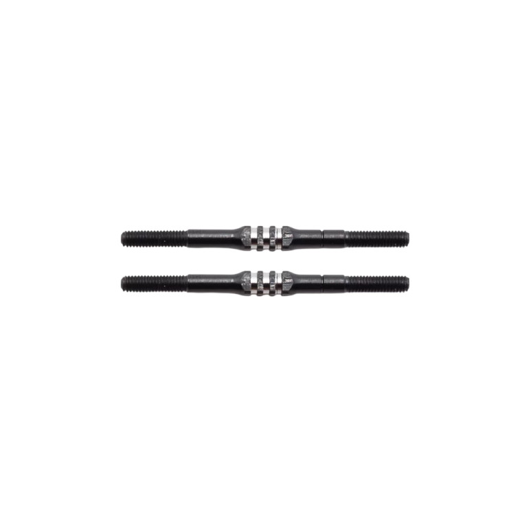 Biellettes pas inversé en titane - M3x45 mm - HOBBYTECH HTR-1950345