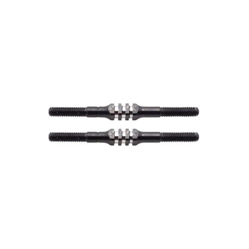 Biellettes pas inversé en titane - M3x40 mm - HOBBYTECH HTR-1950340