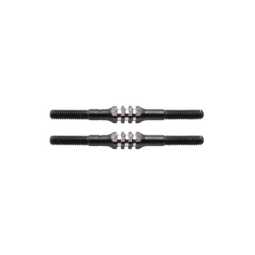 Biellettes pas inversé en titane - M3x40 mm - HOBBYTECH HTR-1950340
