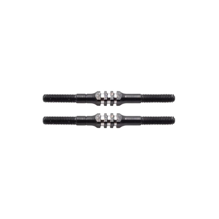 Biellettes pas inversé en titane - M3x40 mm - HOBBYTECH HTR-1950340