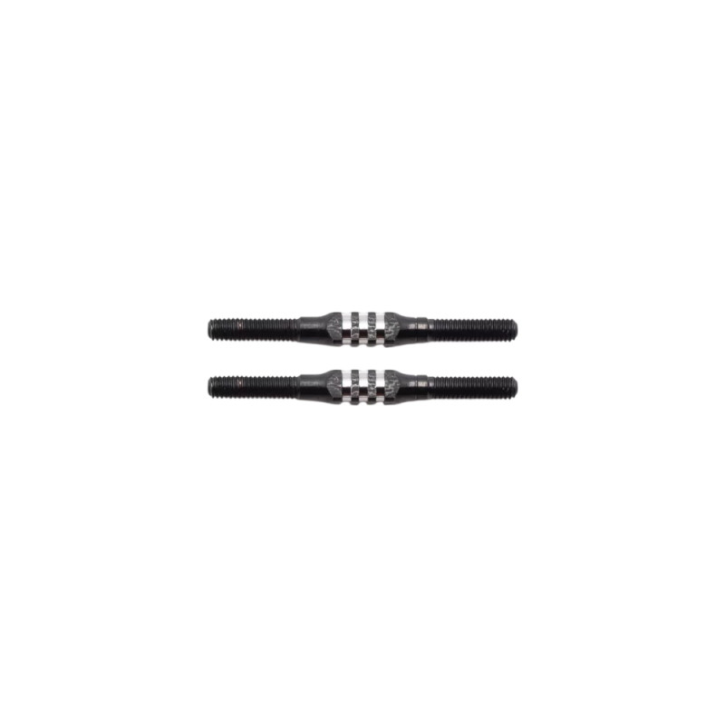 Biellettes pas inversé en titane - M3x35 mm - HOBBYTECH HTR-1950335