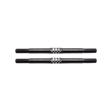 Biellettes pas inversé en titane - M4x60 mm - HOBBYTECH HTR-1950460