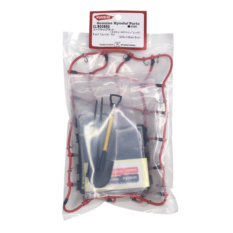 Filet et accessoires pour barres de toit - Série KC10 - KYOSHO CLW008RD