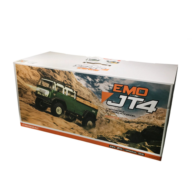 Kit Crawler EMO JT4 RTR 1/10 - Jaune - CROSSRC 90100091
