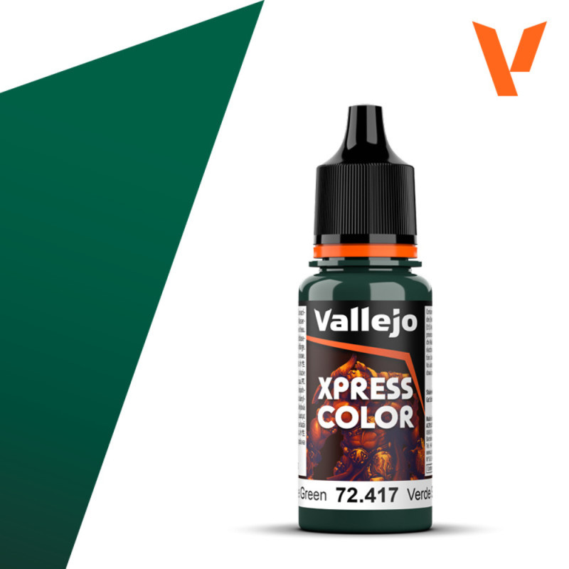 Vert Serpent N°153 - 18 ml Xpress Color - VALLEJO 72.417