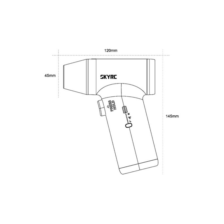 Soufflette sans fil Air Duster - SKYRC SK-600159-01