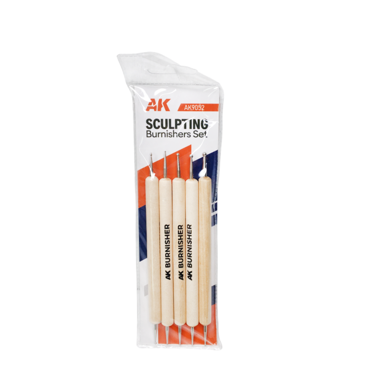 Ensemble de brunissoirs à sculpter - AK TOOLS AK9052