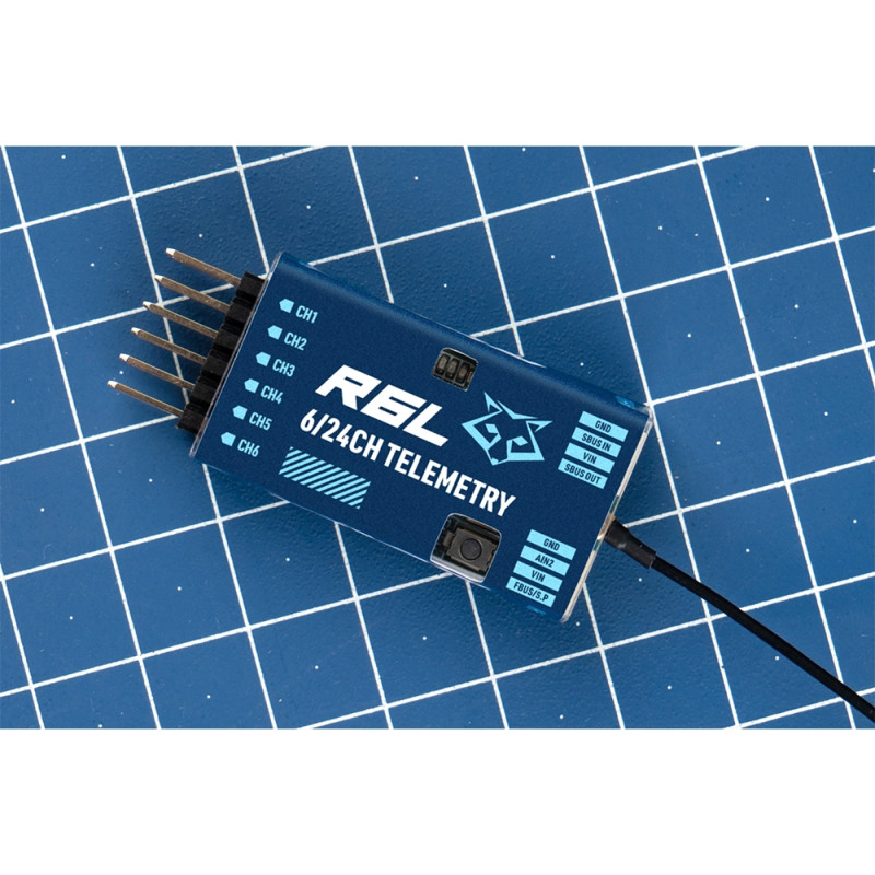 Radio V5 + récepteur R6L - Bleu - KAVAN KAV16.1009
