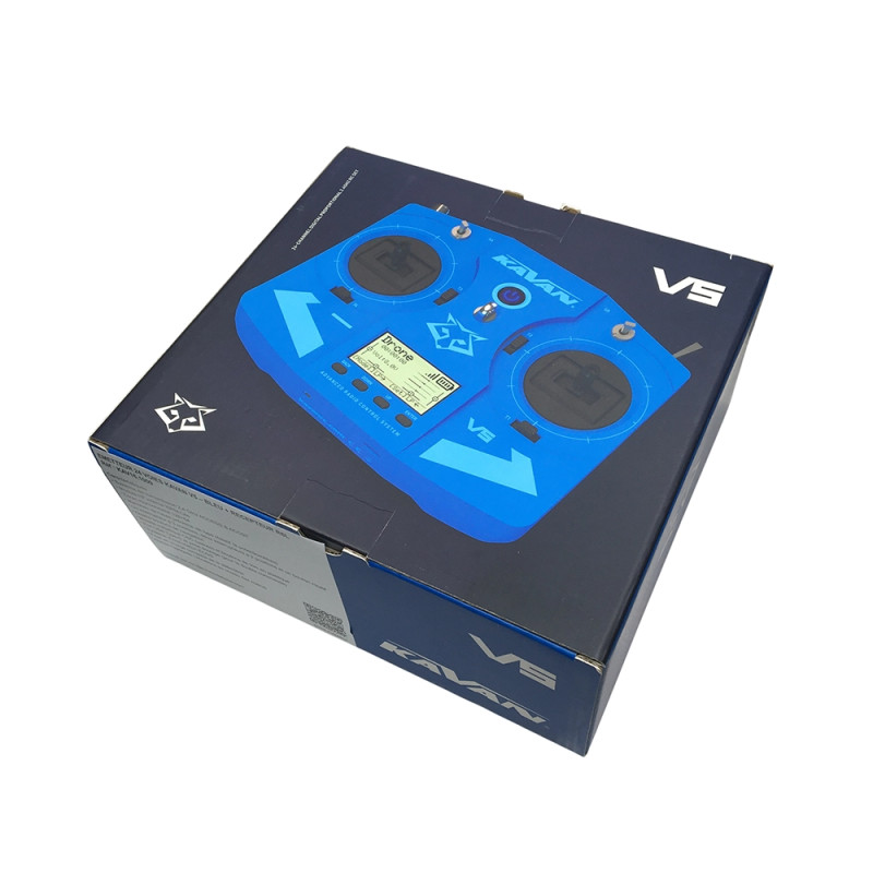 Radio V5 + récepteur R6L - Bleu - KAVAN KAV16.1009