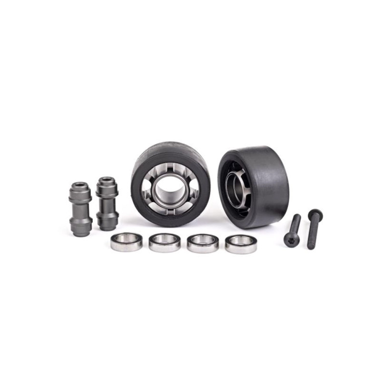 Roues de barre de wheeling - Noir - TRAXXAS 7775A
