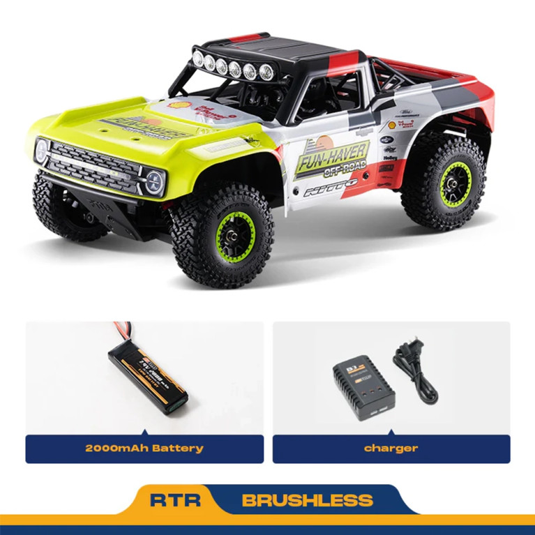 Ford Bronco EB RTR 1/18 - Version 2024 - FMS11871RTR-24-BL