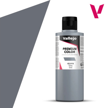 Gris - 200ml Opaque Premium Color - VALLEJO 63.019