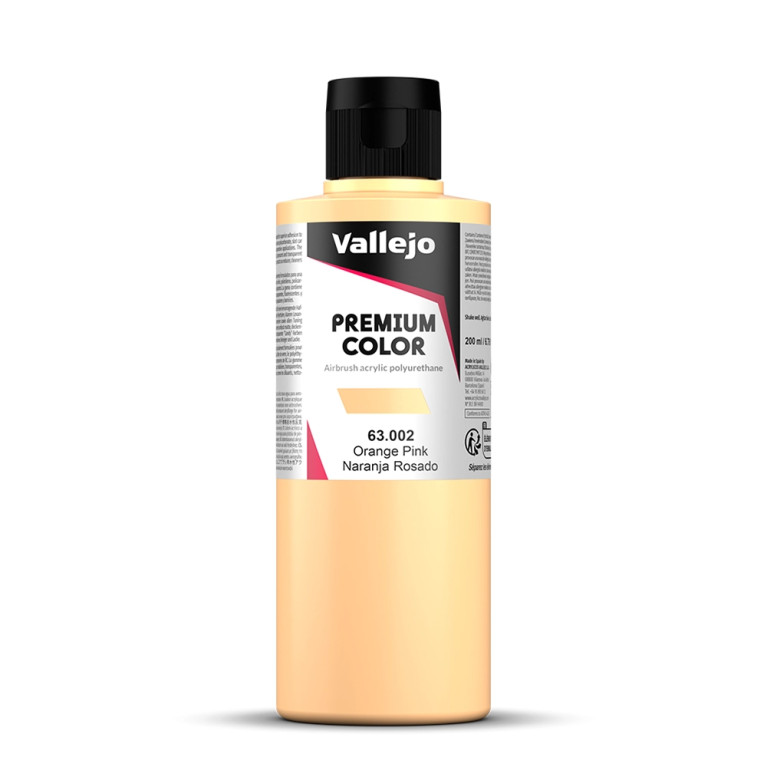 Rose Orange - 200ml Opaque Premium Color - VALLEJO 63.002